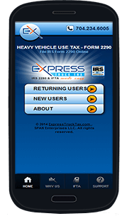 ExpressTruckTax Mobile
