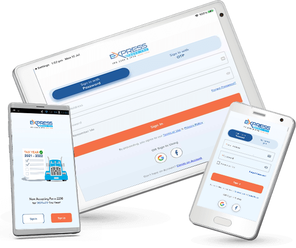 E-File 2290 ExpressTruckTax Mobile App